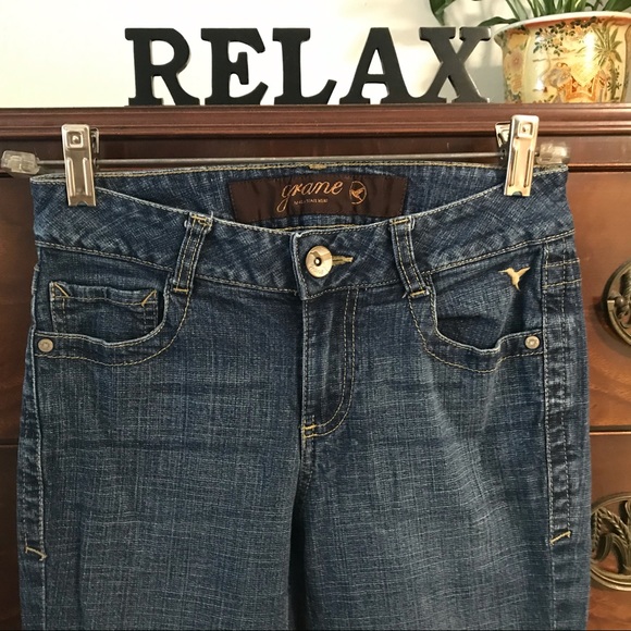 Grane Make A Statement Denim Blue Jeans - Picture 2 of 6